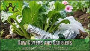 row covers and barriers