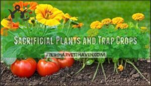 sacrificial plants and trap crops