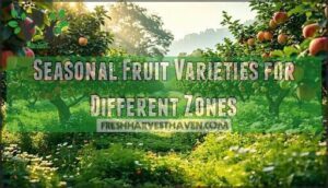 seasonal fruit varieties for different zones