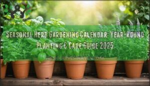 seasonal herb gardening calendar