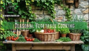 seasonal vegetable cooking
