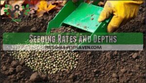 seeding rates and depths