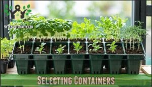 selecting containers