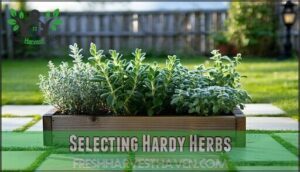 selecting hardy herbs