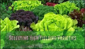 selecting high yielding varieties
