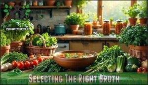 selecting the right broth