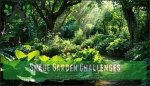 shade garden challenges