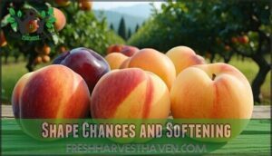 shape changes and softening