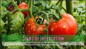 signs of infestation