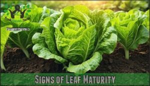 signs of leaf maturity