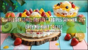 simple seasonal dessert recipes summer