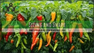 sizing and shape