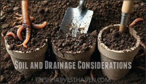 soil and drainage considerations