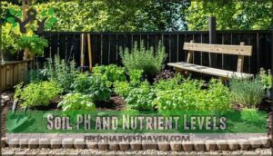 soil ph and nutrient levels