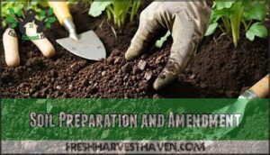 soil preparation and amendment