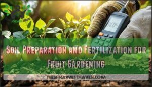 soil preparation and fertilization for fruit gardening