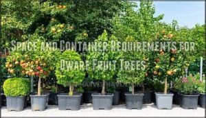 space and container requirements for dwarf fruit trees