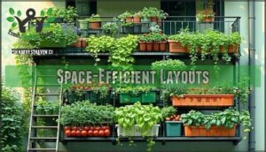 space-efficient layouts