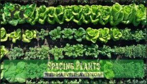 spacing plants