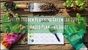 spring garden planning calendar