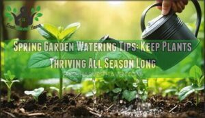 spring garden watering tips