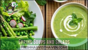 spring soups and salads