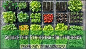 square foot gardening for efficiency