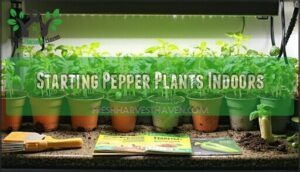 starting pepper plants indoors