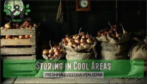 storing in cool areas