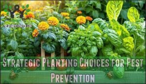 strategic planting choices for pest prevention