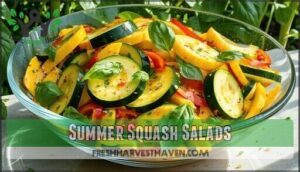summer squash salads