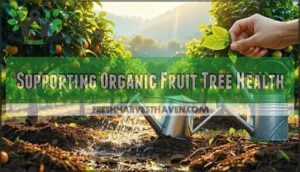 supporting organic fruit tree health