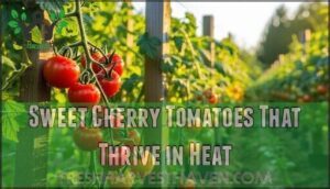 sweet cherry tomatoes that thrive in heat