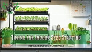 timing for indoor seed starting