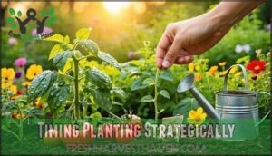 timing planting strategically