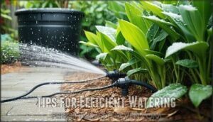 tips for efficient watering