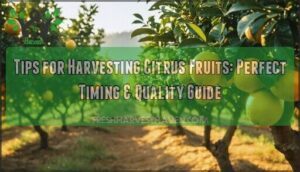 tips for harvesting citrus fruits