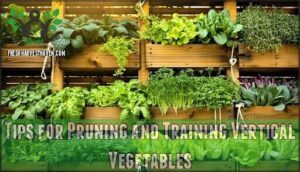 tips for pruning and training vertical vegetables
