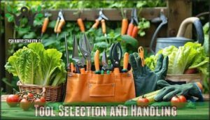 tool selection and handling