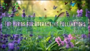 top herbs for attracting pollinators