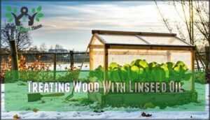 treating wood with linseed oil