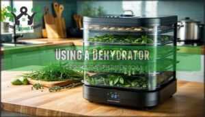 using a dehydrator