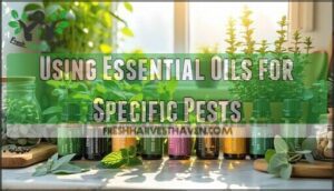 using essential oils for specific pests