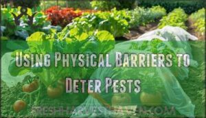 using physical barriers to deter pests