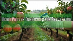 using proven fungicides for prevention