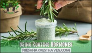 using rooting hormones