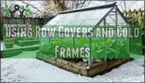 using row covers and cold frames