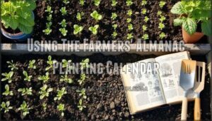 using the farmers' almanac planting calendar