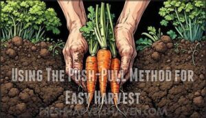 using the push-pull method for easy harvest