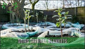 using thermal blankets